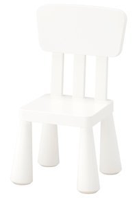 Ikea Mammut Beyaz Çalışma Sandalyesi