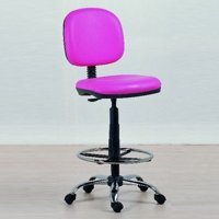 Eddie Cosmo Kolçaklı Dönerli Pembe Çalışma Sandalyesi