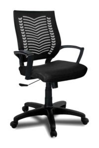 Hamle Ofis H70 Kolçaklı Dönerli Siyah Çalışma Sandalyesi