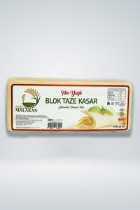 Sarı Malakan Taze Tam Yağlı Blok Kaşar Peyniri 1 kg