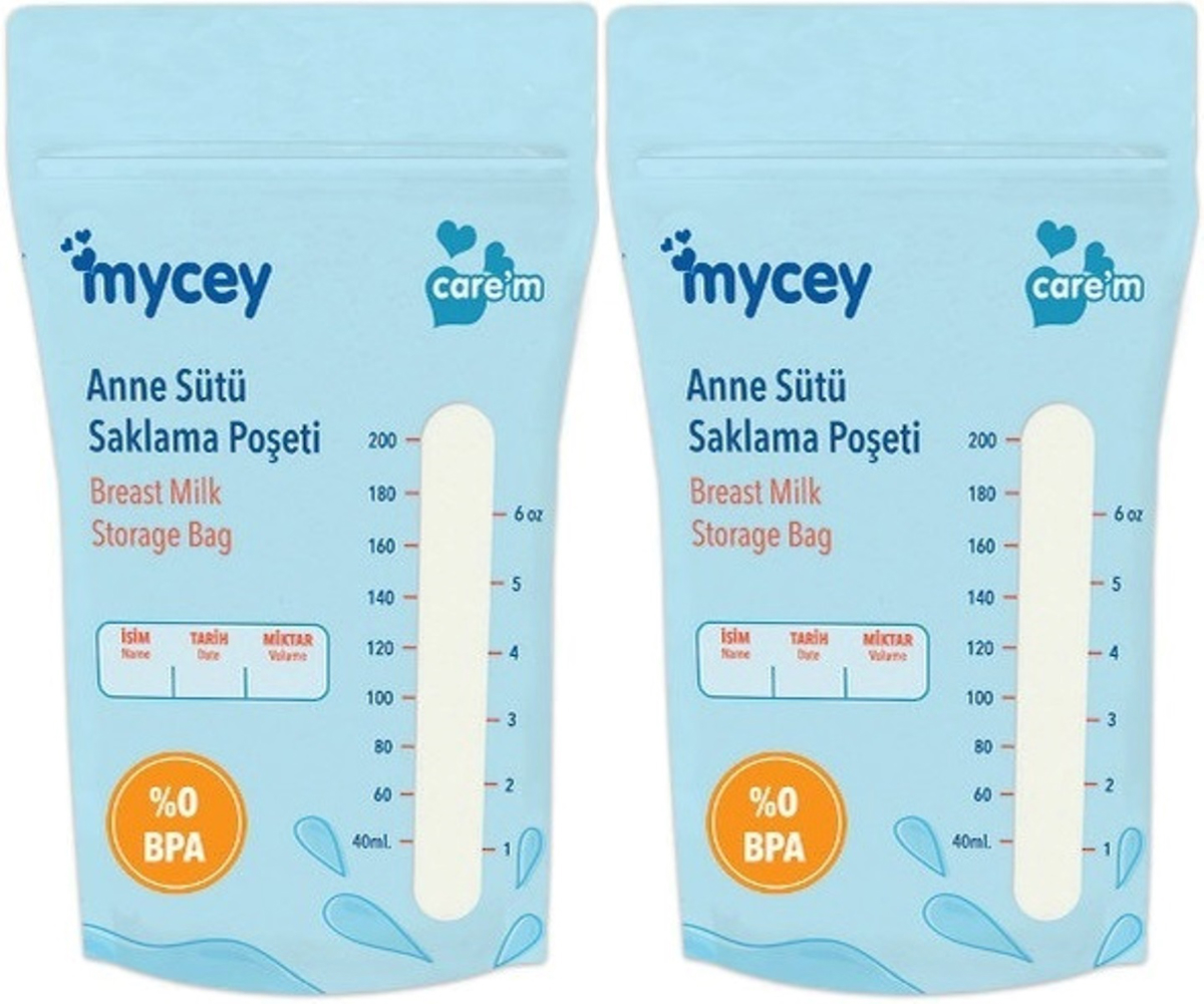 Mycey 2x25'li Süt Saklama Poşeti
