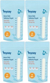 Mycey 4x25'li Süt Saklama Poşeti