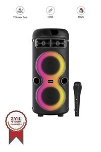 Torima D41 5 W Işıklı Taşınabilir Siyah Bluetooth Kulaklık