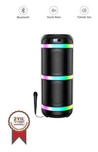 Torima Cs-6600 30 W Işıklı Taşınabilir Siyah Bluetooth Kulaklık