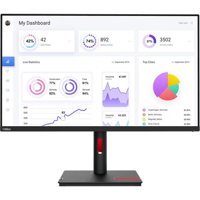 Lenovo T32P-30 63D2GAR1TK 60 Hz 4 ms 31.5 inç Flat IPS HDMI 3840x2160 px 4K LED Monitör