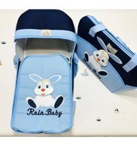 Nenny Bebek Lüx 18 kg Kapasiteli Taşıma Askılı Portbebe Mavi