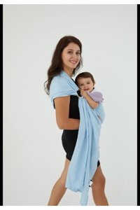 Baby D Halka Sling 9 kg Kapasiteli Taşıma Askılı Portbebe Mavi