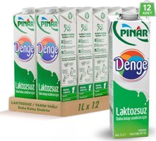 Pınar Denge Laktozsuz Pastörize Süt 12x1 lt
