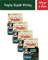 Yayla Gurme Siyah Pirinç 4x500 gr