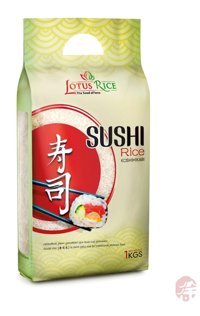 Lotus Premium Koshihikari Sushi Pirinç 1 kg