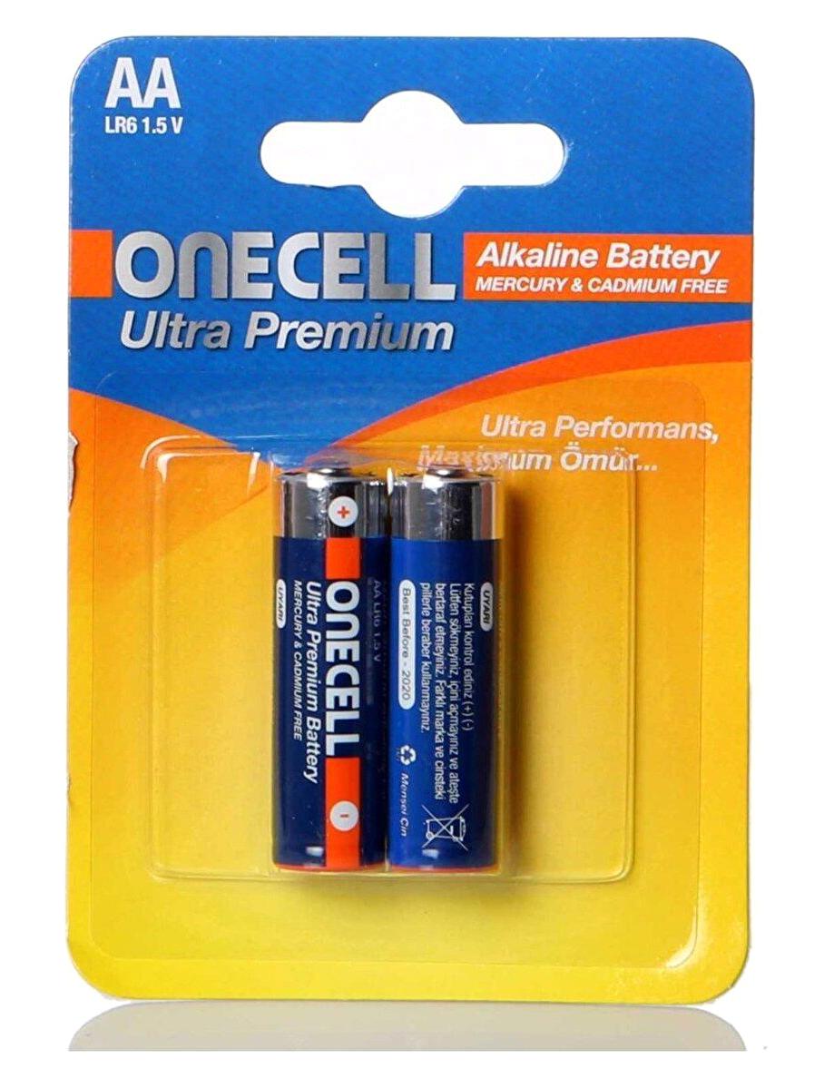 Onecell LR6 1.5 V Alkalin AA / Kalem Pil 2'li
