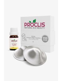 Proclis Large Gümüş Göğüs Ucu koruyucusu 2'li