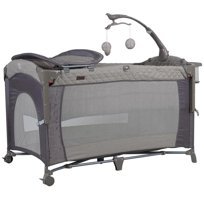 Prego 8040 Miami Premium Alüminyum 25 kg Kapasiteli Ayarlanabilir Katlanabilir 70x120 cm Park Yatak Bej