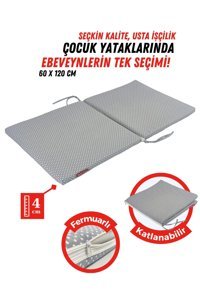 Xpermate Kapasiteli Katlanabilir 60x120 cm Anne Yanı Park Yatak