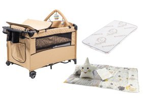 Miracool 30 kg Kapasiteli Ayarlanabilir Katlanabilir 70x110 cm Park Yatak