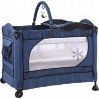 Acr Ciciko C-1003 Velar Alüminyum 25 kg Kapasiteli Ayarlanabilir Katlanabilir 70x110 cm Park Yatak Lacivert
