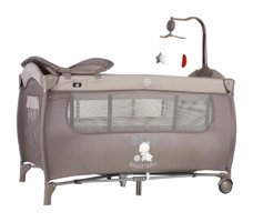 Sunny Baby 9142 Joy Plus Alüminyum 25 kg Kapasiteli Ayarlanabilir Katlanabilir 70x110 cm Park Yatak Bej