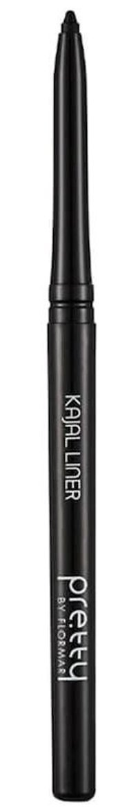 Flormar Matte Kajal Liner Asansörlü Mat Siyah Göz Kalemi