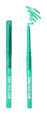 Show By Pastel Show Your Game Waterproof 411 Asansörlü Mat Akmayan Yeşil Göz Kalemi