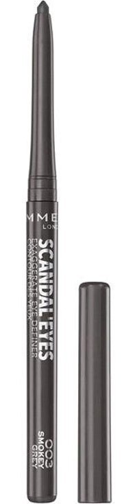 Rimmel London Scandal'eyes Exaggerate Definer 003 Asansörlü Mat Akmayan Smokey Grey Göz Kalemi