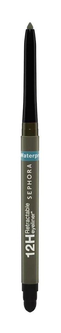 Sephora Waterproof 12h Retractable Asansörlü Işıltılı Akmayan Olive Green Göz Kalemi
