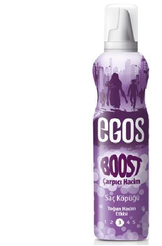 Egos Boost Normal Saçlar İçin Şekillendirici Evet Saç Köpüğü 150 ml