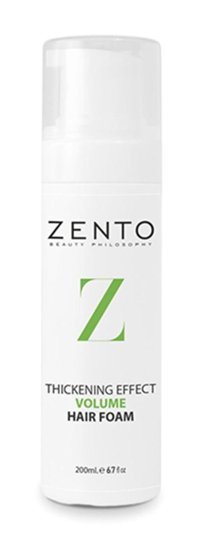Zento Thickening Effect Volume Tüm Saçlar İçin Şekillendirici Evet Saç Köpüğü 200 ml