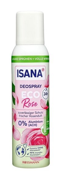 Isana Eco Rose Sprey Kadın Deodorant 125 ml