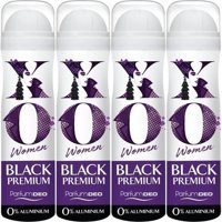 Xo Black Premium Sprey Kadın Deodorant 4x150 ml