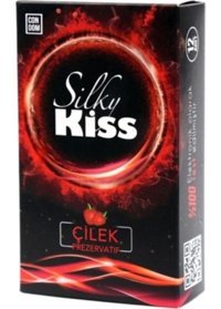 Silky Kiss Çilek Aromalı Prezervatif 12'li