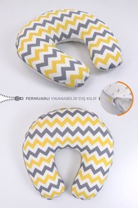 UmayBebek Yıkanabilir Çok Renkli Emzirme Yastığı