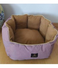 Be Active S Beden Yıkanabilir Tek Fonksiyonlu 40x35x30 cm Simit Kedi Yatağı Pembe