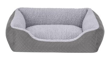 Pet Comfort Bravo Duo Mirinda Yıkanabilir Tek Fonksiyonlu 55x45 cm Sepet Kedi Yatağı Gri