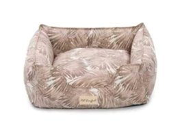 Pet Comfort Alpha Merta 04 Yıkanabilir Tek Fonksiyonlu 50x60 cm Simit Kedi Yatağı Bej