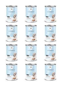 Chef's Choice Super Premium Kuzu Etli Ezme Yavru Köpek Maması 400 gr 12'li