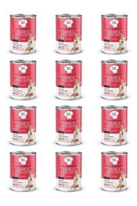 Chef's Choice Fresh Lamb Kuzu Etli Parça Etli Yetişkin Köpek Maması 400 gr 12'li
