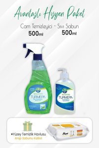 Turmepa Avantajlı Hijen Paket Cam Temizleyici Sprey 500 ml