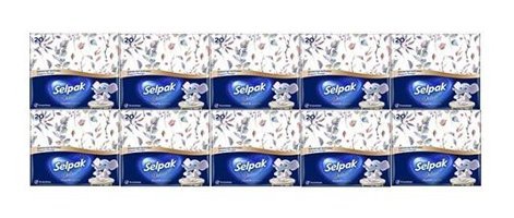 Selpak Deluxe Desenli Kağıt Peçete 200'lü