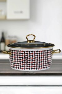 PR Home Forte Black Emaye 22 cm Derin Tencere