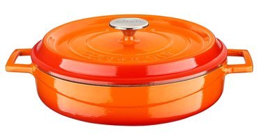 Lava Yekpare Kulplu Edition İndüksiyon Döküm 28 cm Basık Karnıyarık Tencere