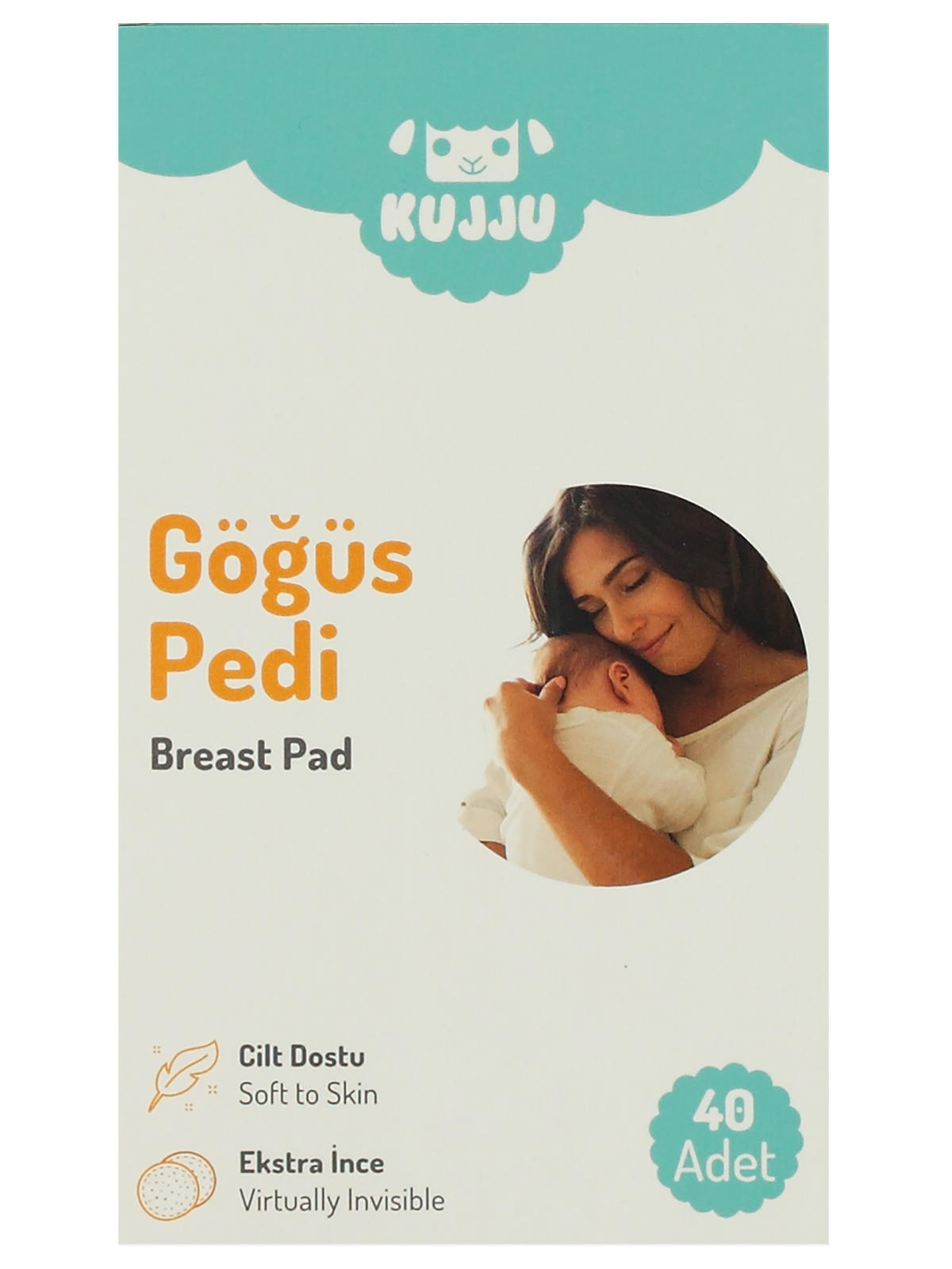 Kujju Ekstra İnce 40 'lı Göğüs Pedi