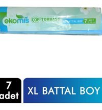 Ekomis Doğa Dostu Kokulu Battal Boy 72x95 cm Çöp Poşeti 7 Adet Mavi