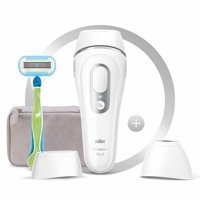 Braun PL3133 300000 Atım Yüz Koltuk Altı Genital Bölge Tüm Vücut İçin Çift Başlıklı IPL Lazer Epilasyon Aleti