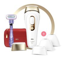 Braun PL5387 400000 Atım Yüz Koltuk Altı Genital Bölge Tüm Vücut İçin 4 Başlıklı IPL Lazer Epilasyon Aleti