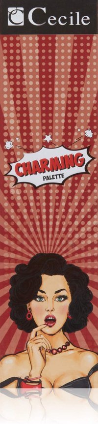 Cecile Charming Palette Toz Simli Işıltılı Far Paleti