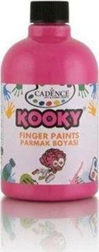 Cadence Kooky 3009 Yıkanabilir 500 ml Tekli Pembe Parmak Boyası