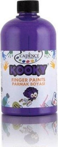 Cadence Kooky 3008 Yıkanabilir 500 ml Tekli Mor Parmak Boyası