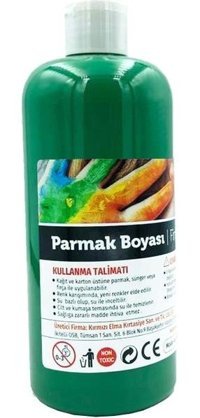 Red Apple Rp 500-14 Yıkanabilir 500 ml Tekli Yeşil Parmak Boyası