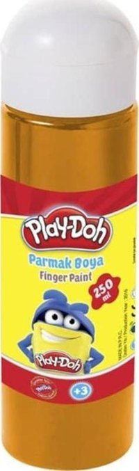 Play-Doh Pr-036 Yıkanabilir 250 ml Tekli Turuncu Parmak Boyası