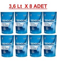 Trendline Kristal Silika Topaklanan İnce Taneli Kristal Kedi Kumu 8x3.6 lt
